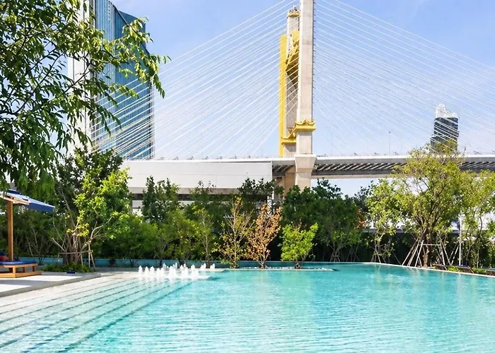 아파트 Luxury Riverside With Riverside Pool *