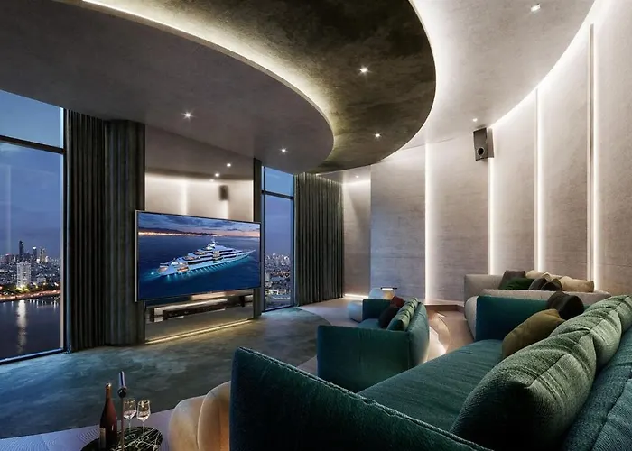 아파트 Luxury Riverside With Riverside Pool 방콕
